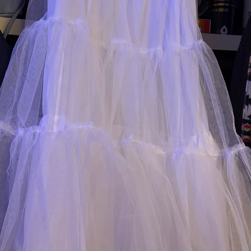 David’s Bridal ball gown slip. Size large